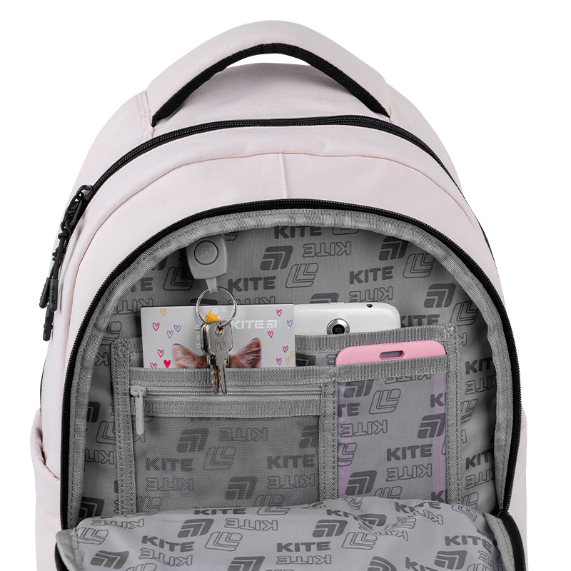 Kite Tenderly Teen Backpack – Air Comfort, Laptop, for Heights 145-175 cm
