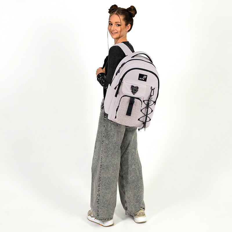 Kite Tenderly Teen Backpack – Air Comfort, Laptop, for Heights 145-175 cm