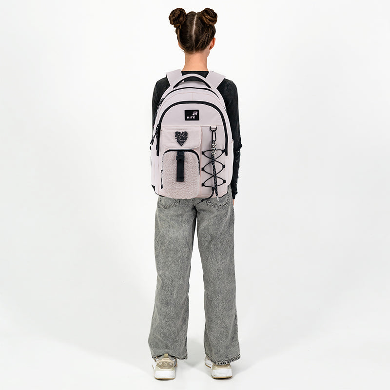 Kite Tenderly Teen Backpack – Air Comfort, Laptop, for Heights 145-175 cm