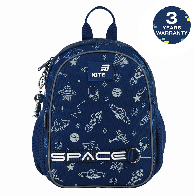 Kite In Space Kids Backpack for Ages 4-7 – Kindergarten Ready