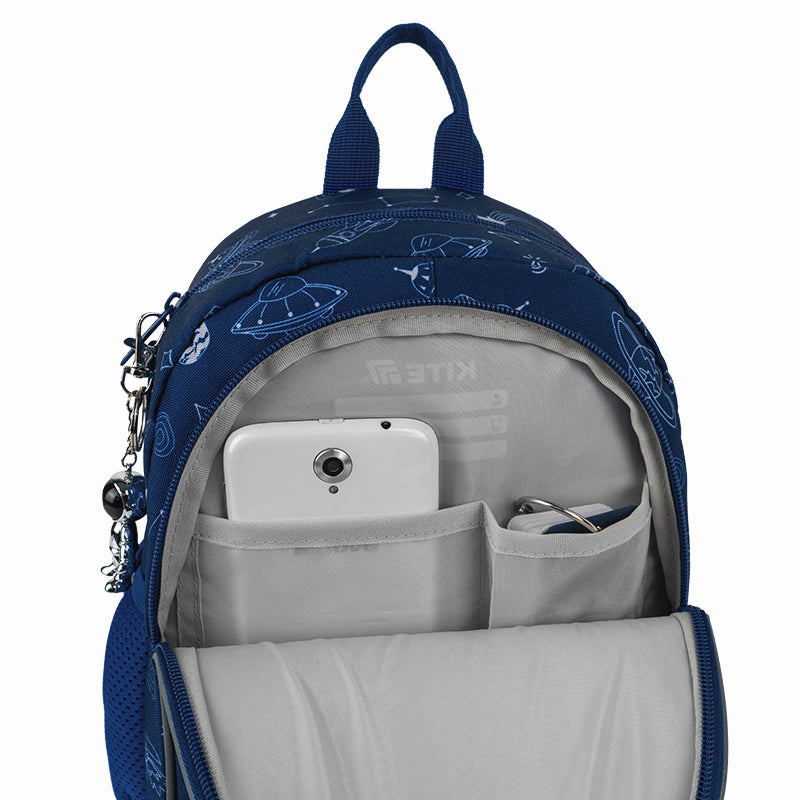 Kite In Space Kids Backpack for Ages 4-7 – Kindergarten Ready