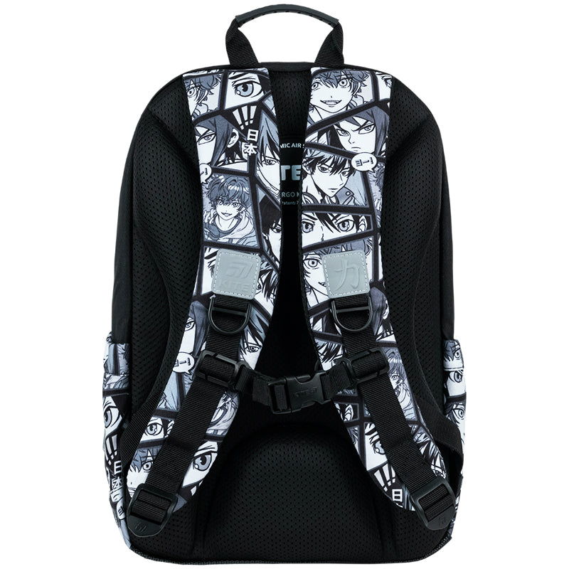 Kite Anime Boy School Backpack for Grades 1-4, Heights 130-145 cm