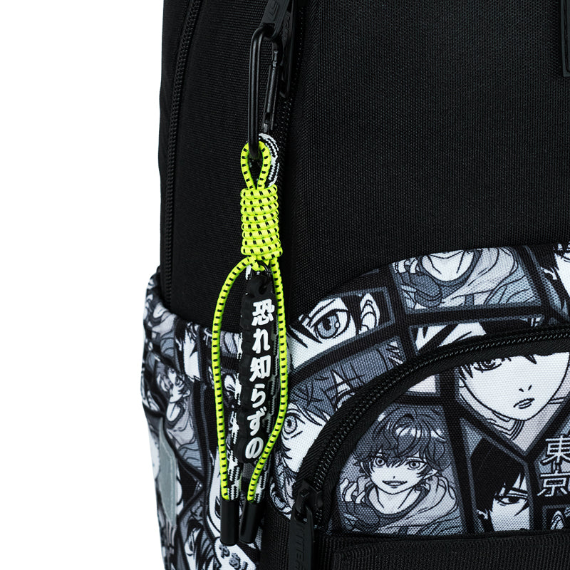 Kite Anime Boy School Backpack for Grades 1-4, Heights 130-145 cm