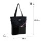 Kite City Tote Bag – Kuromi Design, 40.5x38 cm, School and Shopping