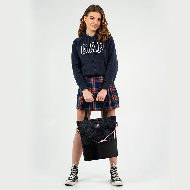 Kite City Tote Bag – Kuromi Design, 40.5x38 cm, School and Shopping