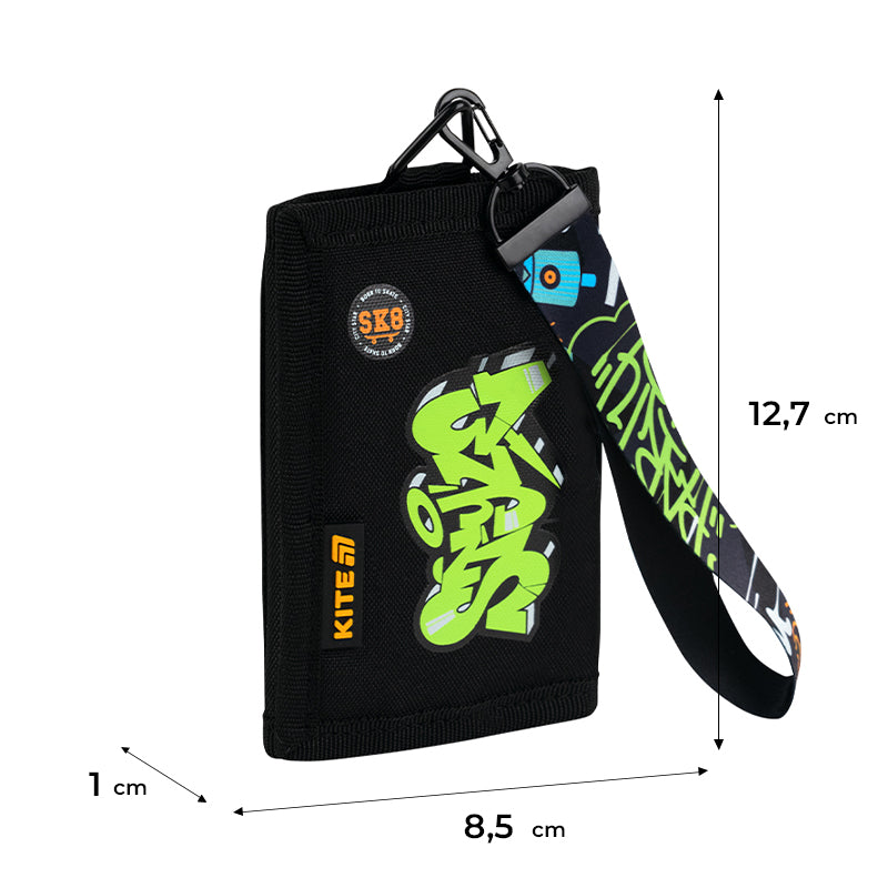 Kite Street Style Kids Wallet – Card Slot, Key Ring and Coin Pocket
