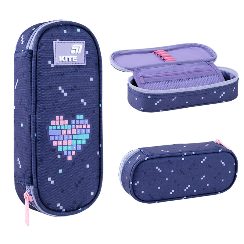 Kite Type Love Themed Pencil Case – Zip, Matches Type Love Backpack
