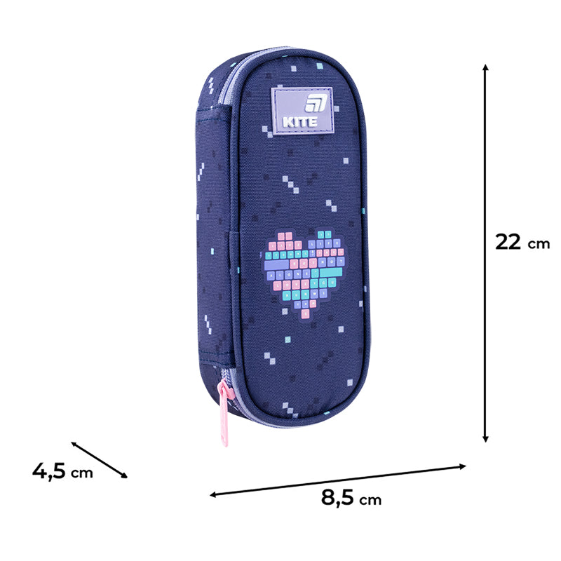 Kite Type Love Themed Pencil Case – Zip, Matches Type Love Backpack