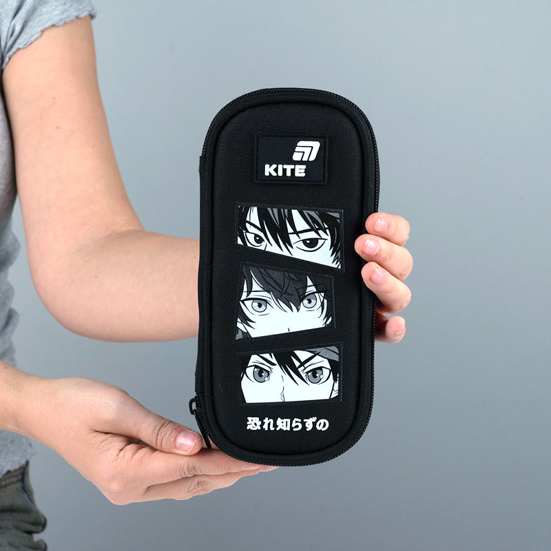 Kite Anime Boy Themed Pencil Case – Zip, Matches Anime Boy Backpack