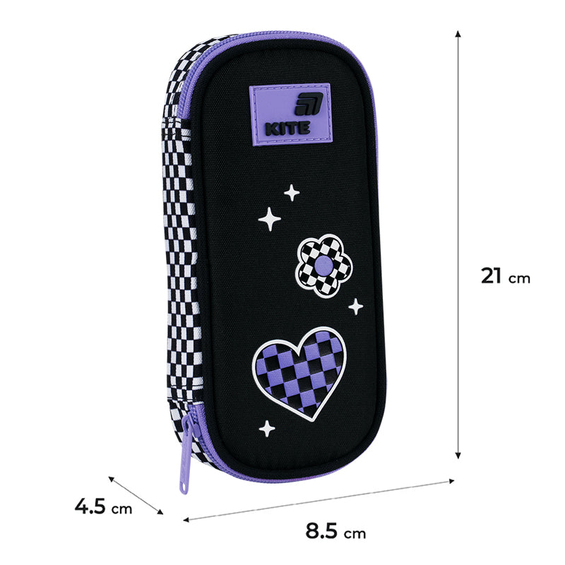 Kite Flower Power Pencil Case – Zip, Colourful Design for Girls