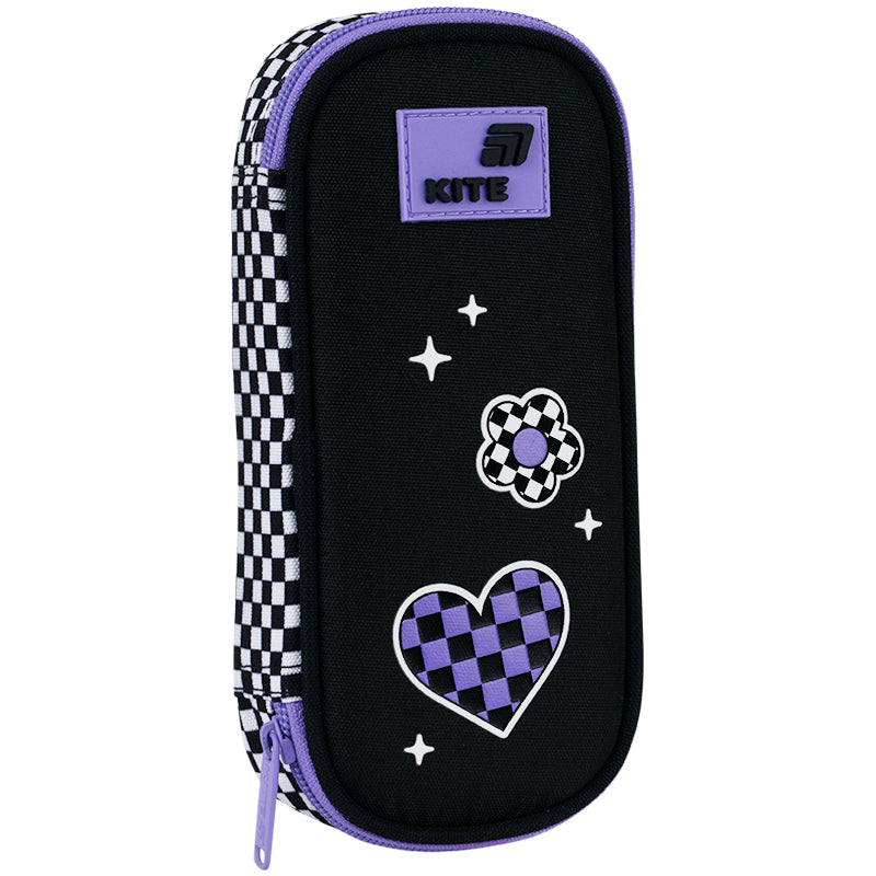 Kite Flower Power Pencil Case – Zip, Colourful Design for Girls