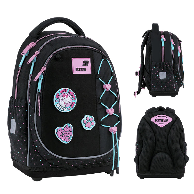 Kite Pretty Kitty School Backpack – IGR Certified, Fits 115-130 cm
