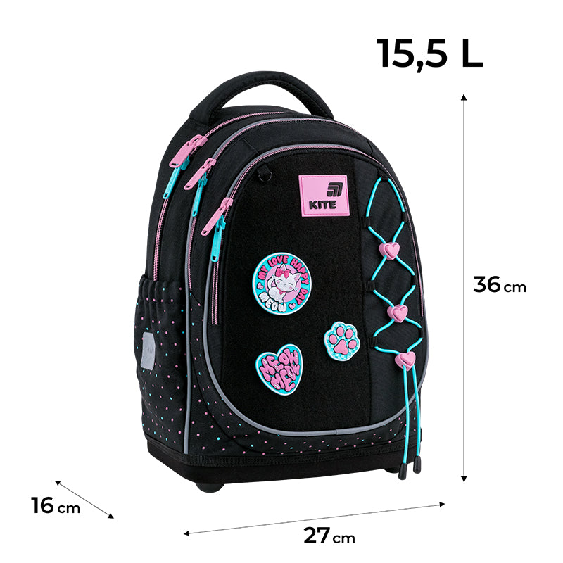 Kite Pretty Kitty School Backpack – IGR Certified, Fits 115-130 cm