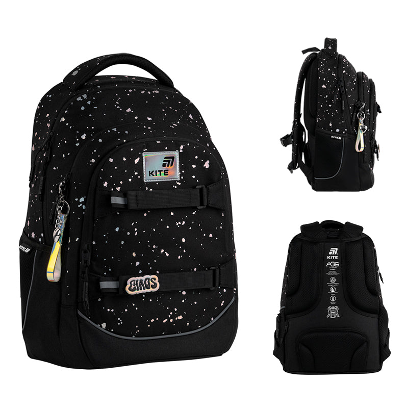 Kite Holographic Teen Backpack – Anti-Gravity System, IGR Certified, Grades 4-7