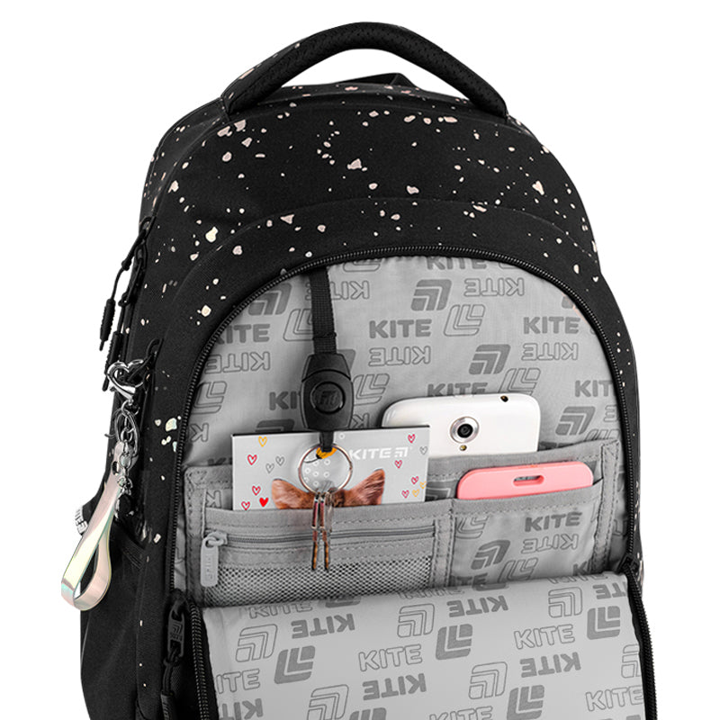Kite Holographic Teen Backpack – Anti-Gravity System, IGR Certified, Grades 4-7
