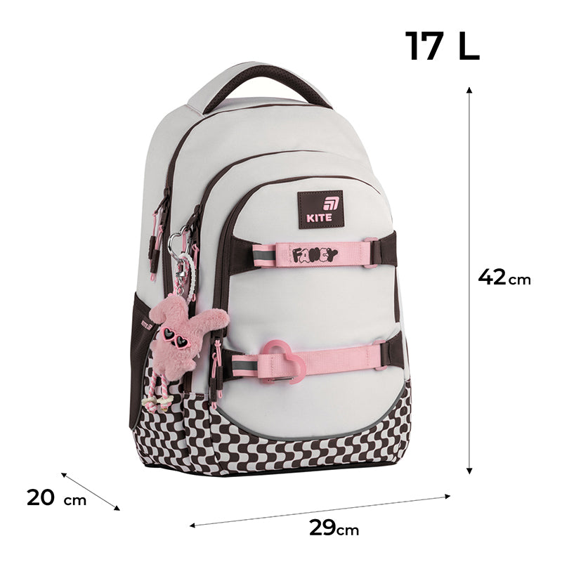 Kite Fancy Teen Backpack – Anti-Gravity System, IGR Certified, Grades 4-7