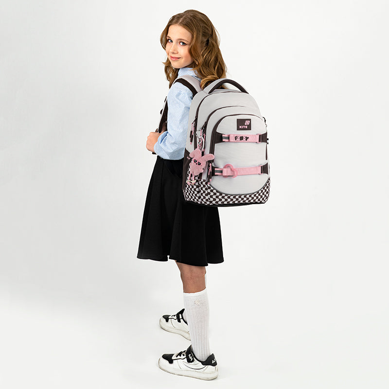 Kite Fancy Teen Backpack – Anti-Gravity System, IGR Certified, Grades 4-7