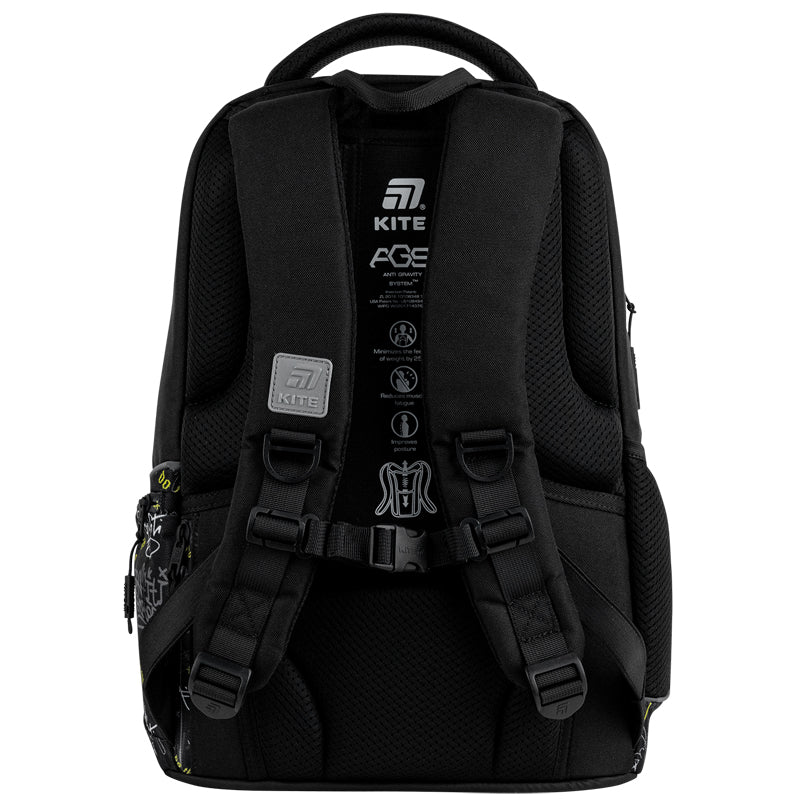 Kite Graffiti Teen Backpack – Anti-Gravity System, IGR Certified, Grades 4-7