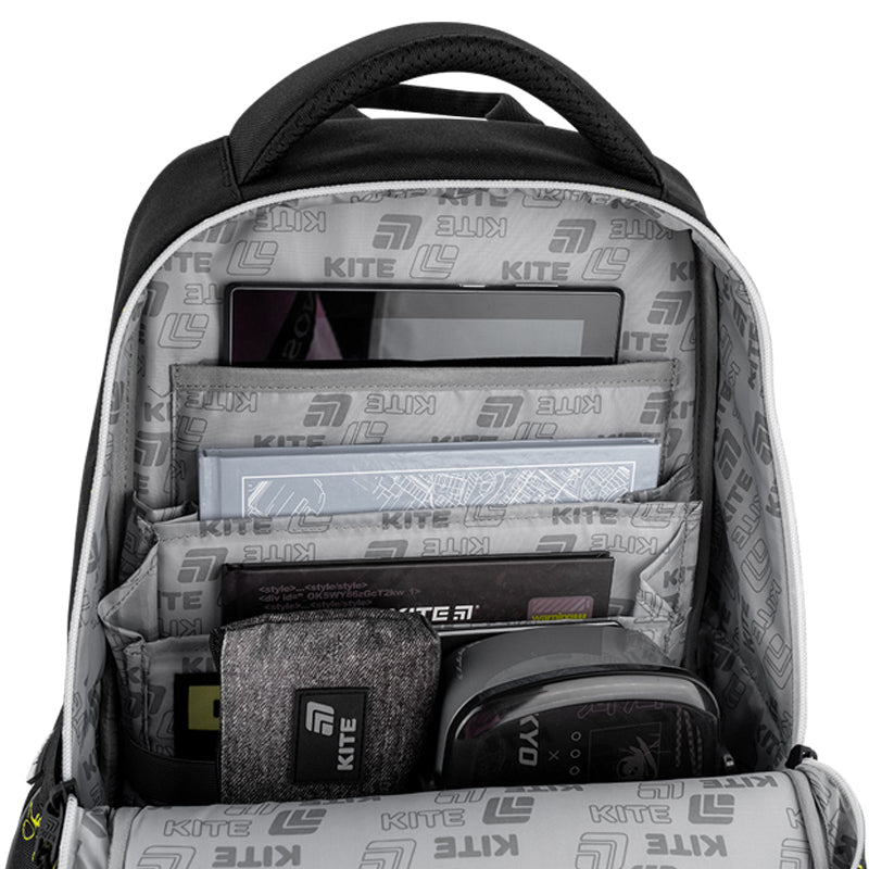 Kite Graffiti Teen Backpack – Anti-Gravity System, IGR Certified, Grades 4-7