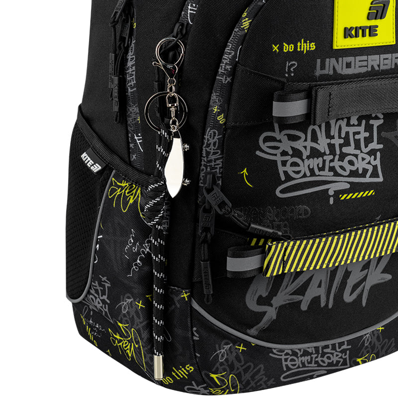 Kite Graffiti Teen Backpack – Anti-Gravity System, IGR Certified, Grades 4-7