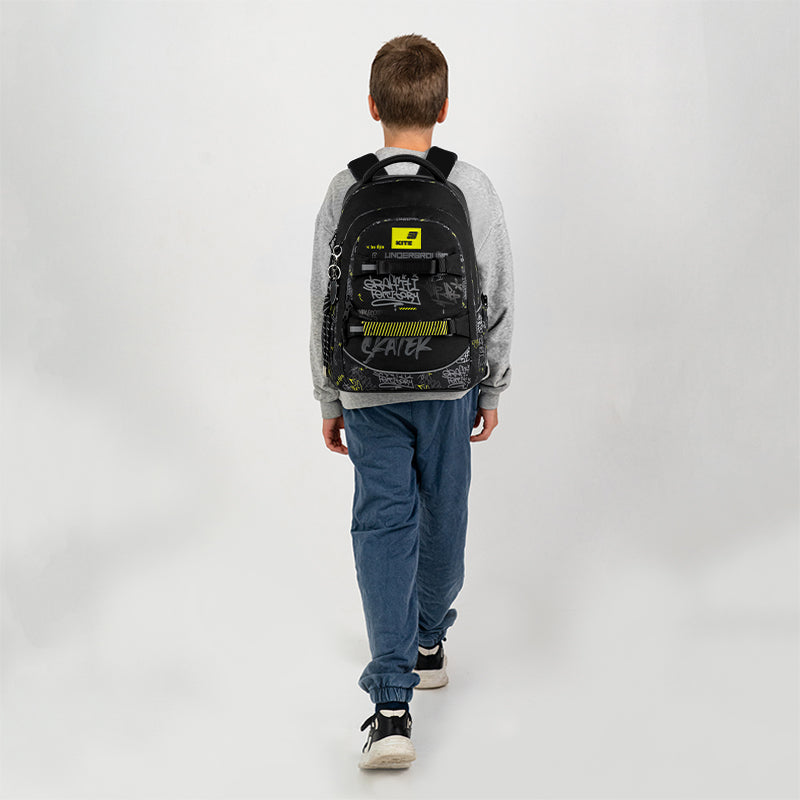 Kite Graffiti Teen Backpack – Anti-Gravity System, IGR Certified, Grades 4-7