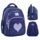 Kite Type Love School Backpack for Grades 1-2, Heights 115-130 cm