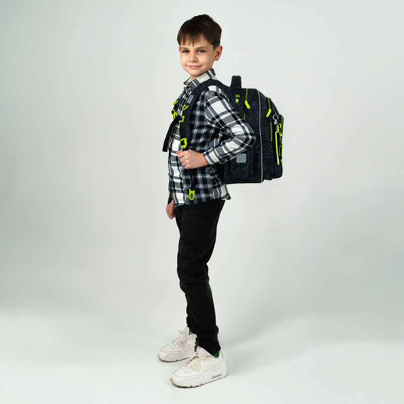 Kite SK8 School Backpack for Grades 1-2, Heights 115-130 cm