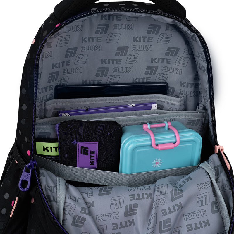 Kite Romantic Street Art Teen Backpack – Ergo Teens Back, Tablet, Grades 4-7