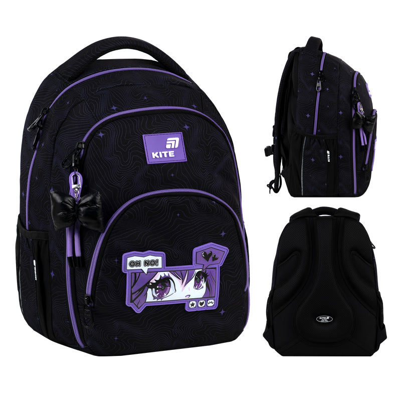Kite Anime Girl Teen Backpack – Ergo Teens Back, Tablet, for Grades 4-7
