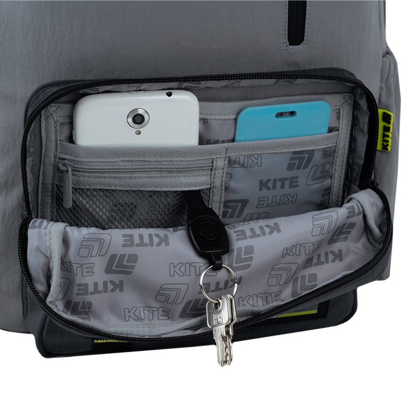Kite No One Cares Teen Backpack – Air Comfort, Laptop, for Heights 145-175 cm