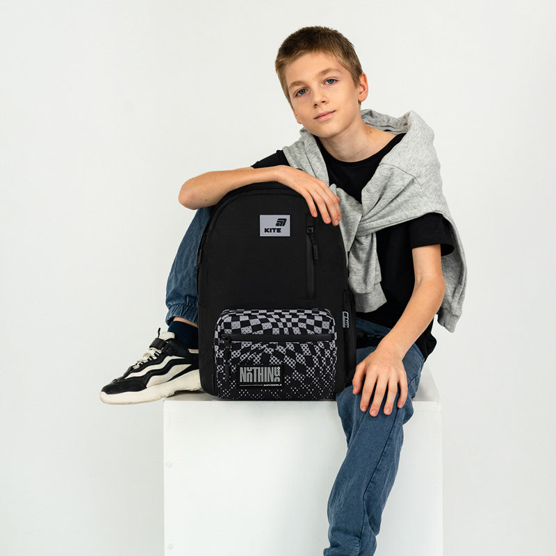 Kite Nothing Impossible Teen Backpack – Air Comfort, Tablet, for Grades 4-7