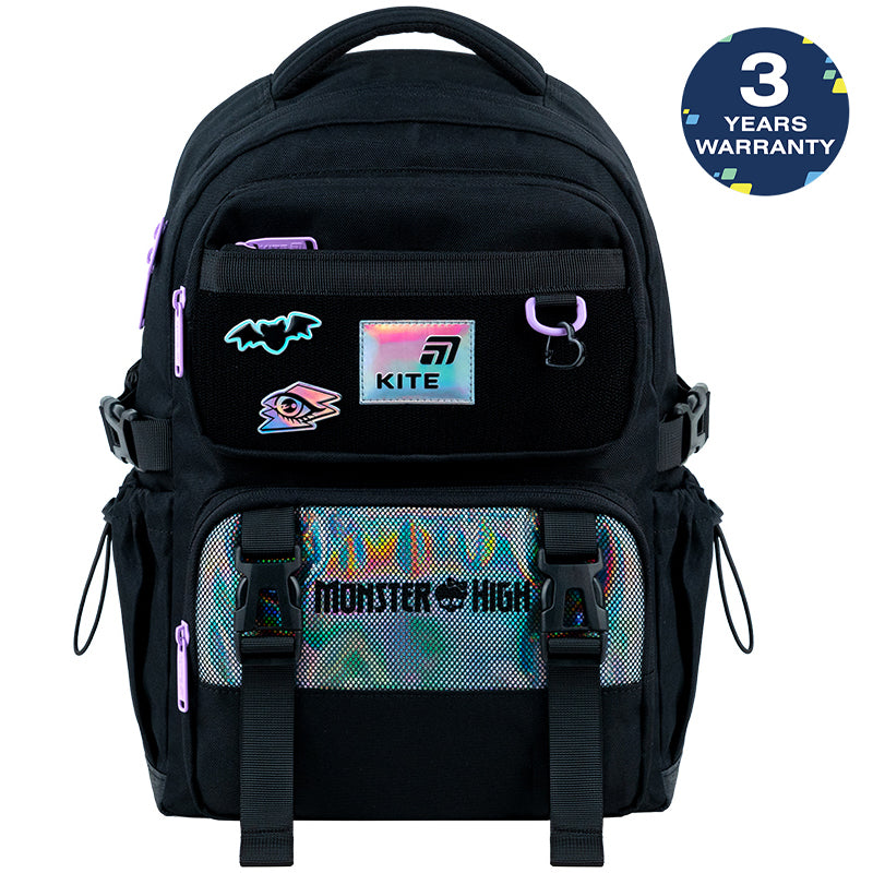 Kite Monster High School Backpack for Grades 1-4, Heights 130-145 cm