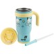 Kite Pochacco 530 ml Straw Thermo Mug – Hot 4 Hours, Cold 15 Hours