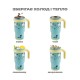 Kite Pochacco 530 ml Straw Thermo Mug – Hot 4 Hours, Cold 15 Hours