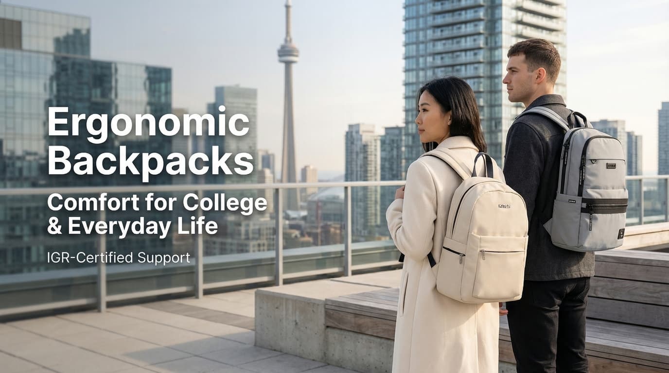 Ergonomic backpacks for everyday use