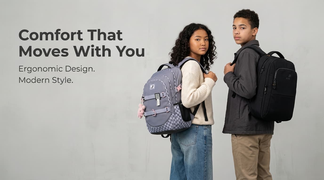 Ergonomic backpacks for teens
