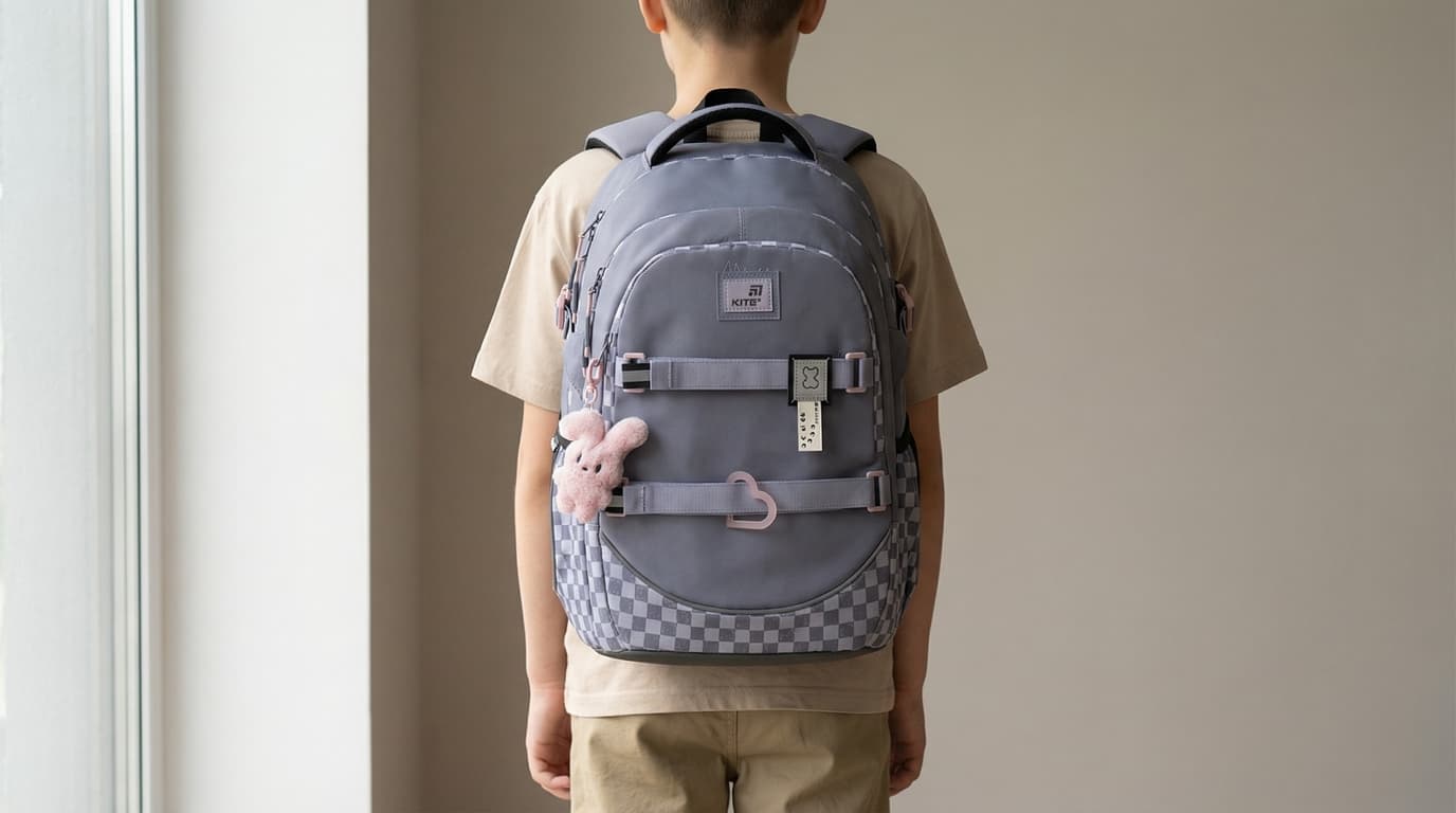 Orthopedic backpack supports neutral posture and spinal alignment