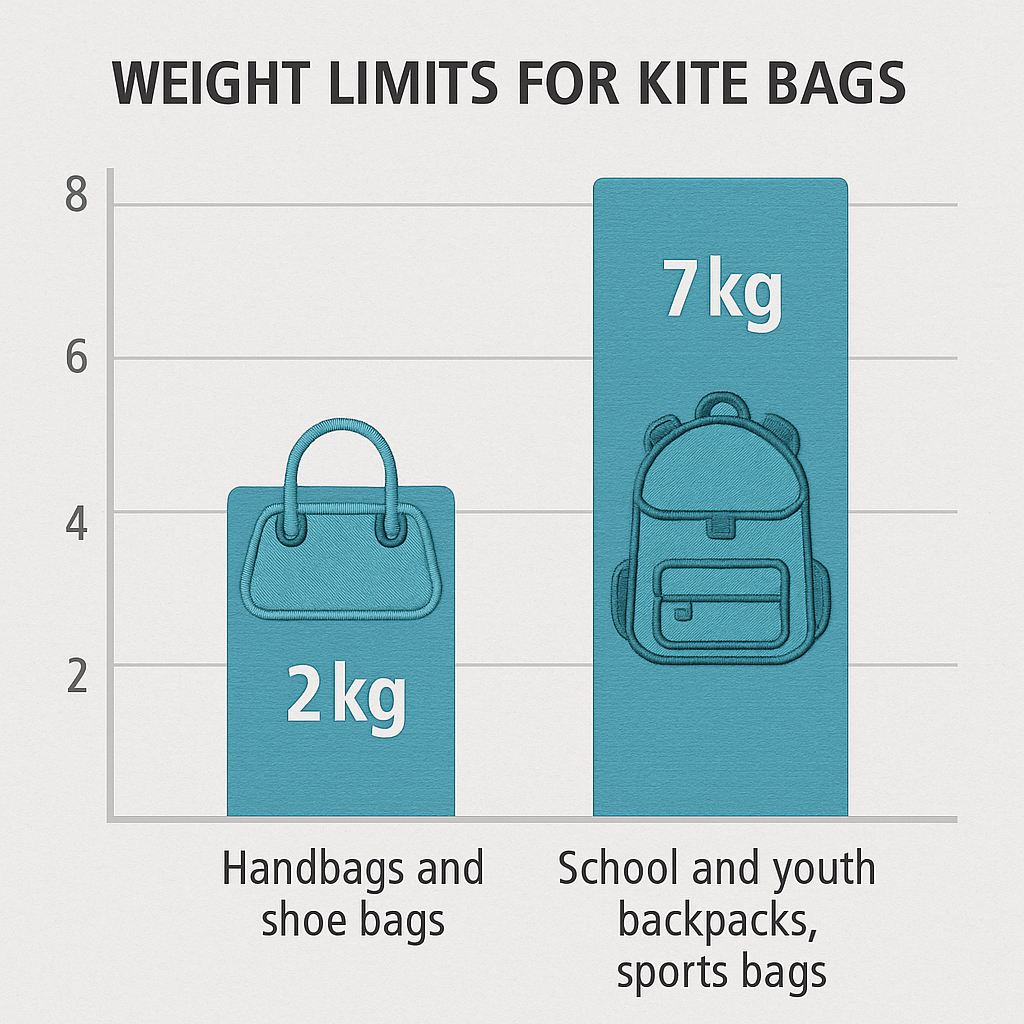 Weight load comparison chart