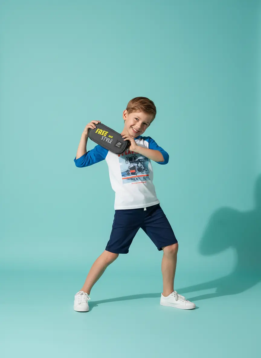 Pencil case inside view