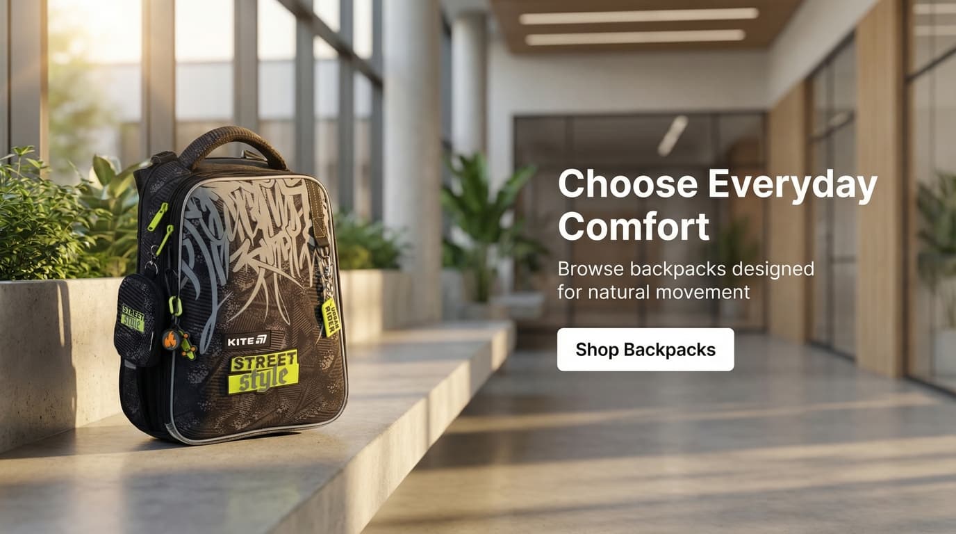 Shop school backpacks for kids in Canada — ergonomic and lightweight options
