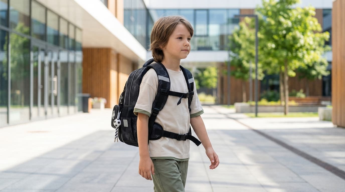 How ergonomic backpacks distribute weight — safe backpack support for kids