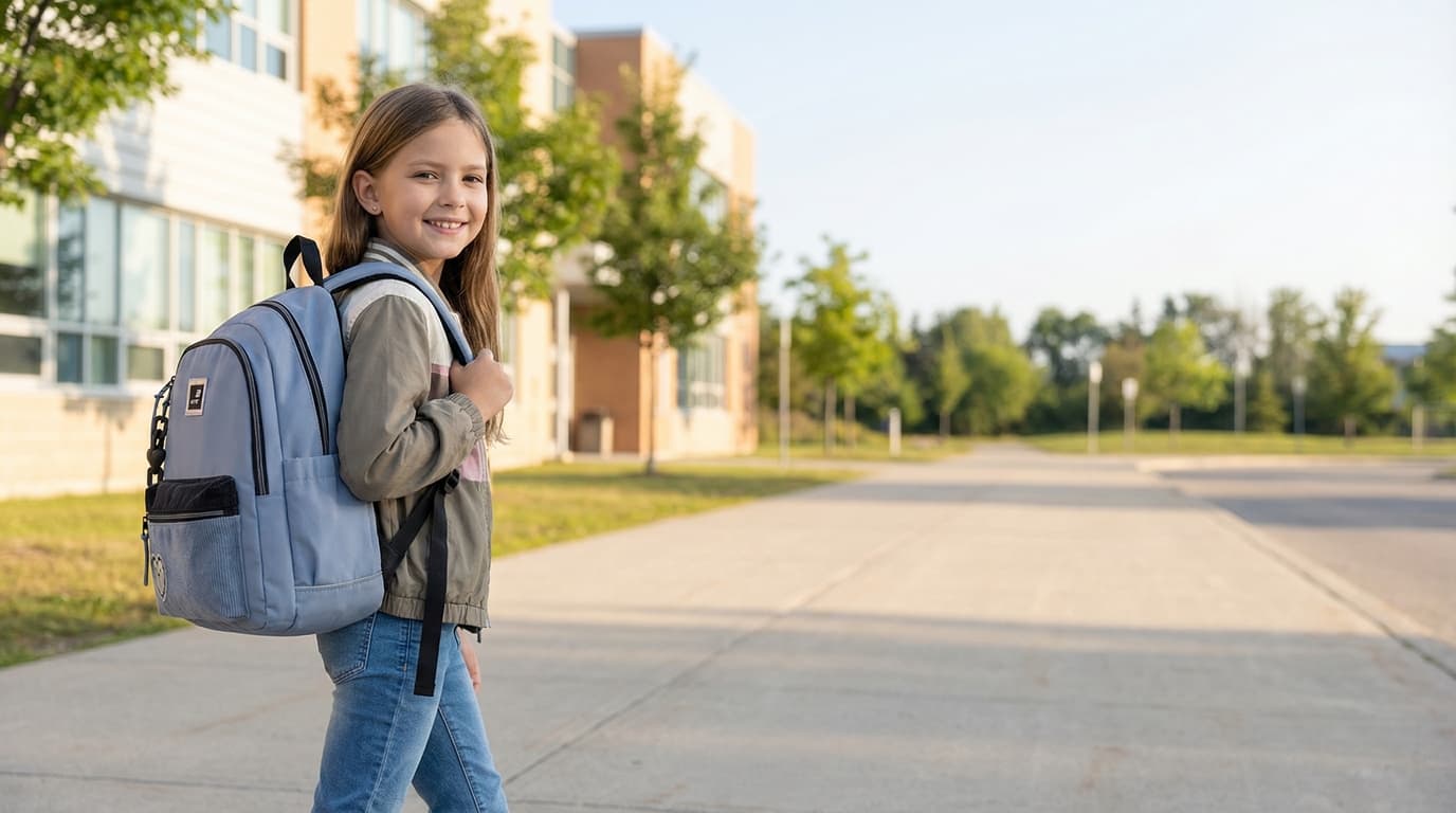 Shop ergonomic backpacks for kids in Canada — lightweight, supportive, school-ready