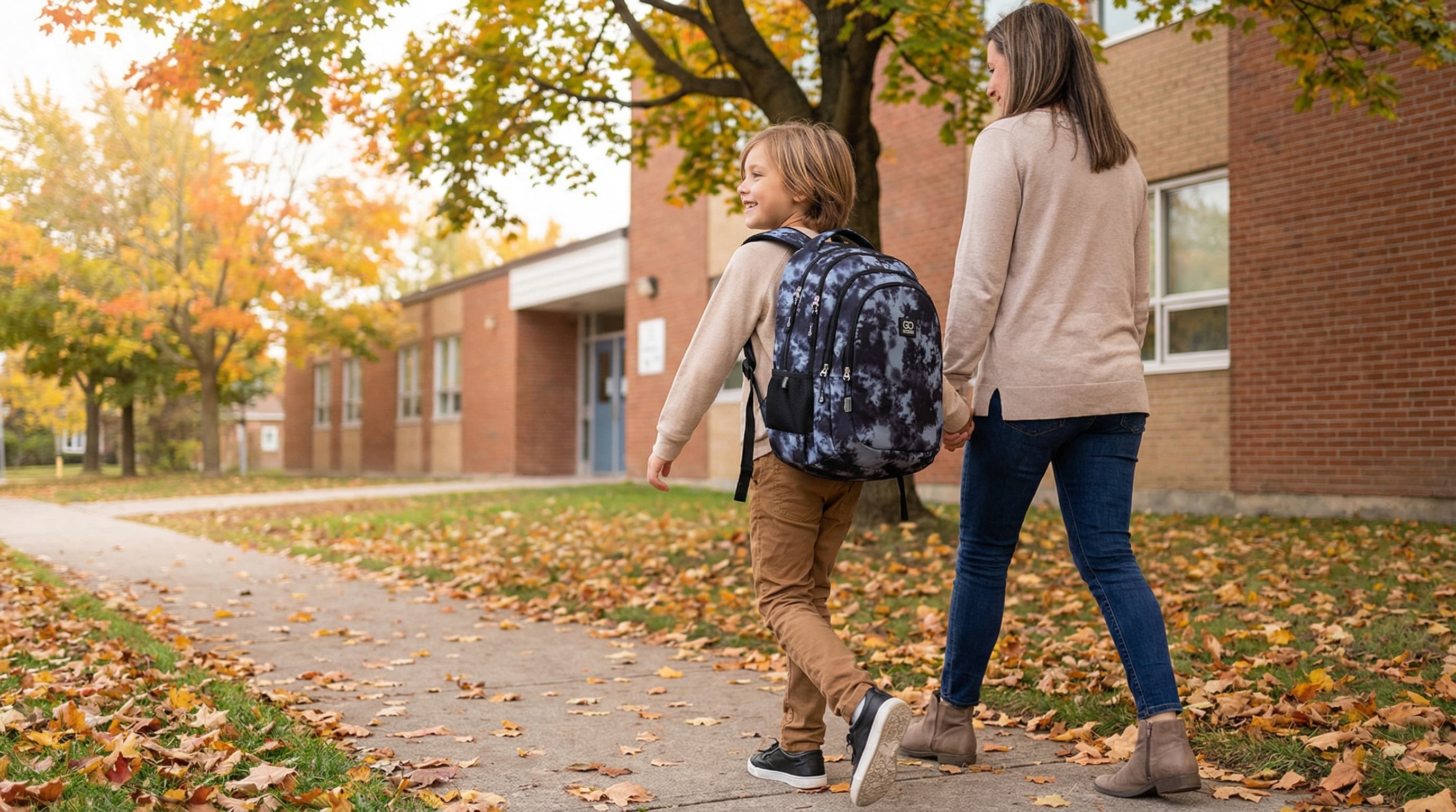 Shop ergonomic backpacks for kids in Canada — lightweight, supportive, school-ready
