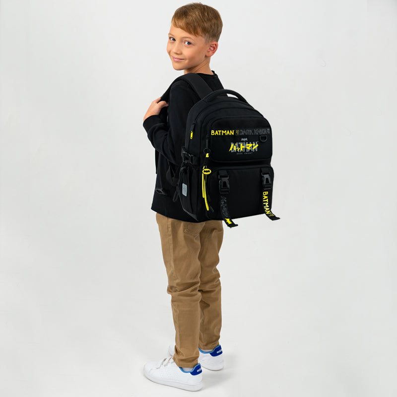 Kite DC Comics Ergo School Backpack interior and feature view