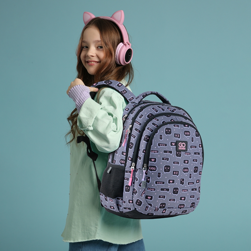 GoPack GO24-162M-6 Backpack Interior and Side View