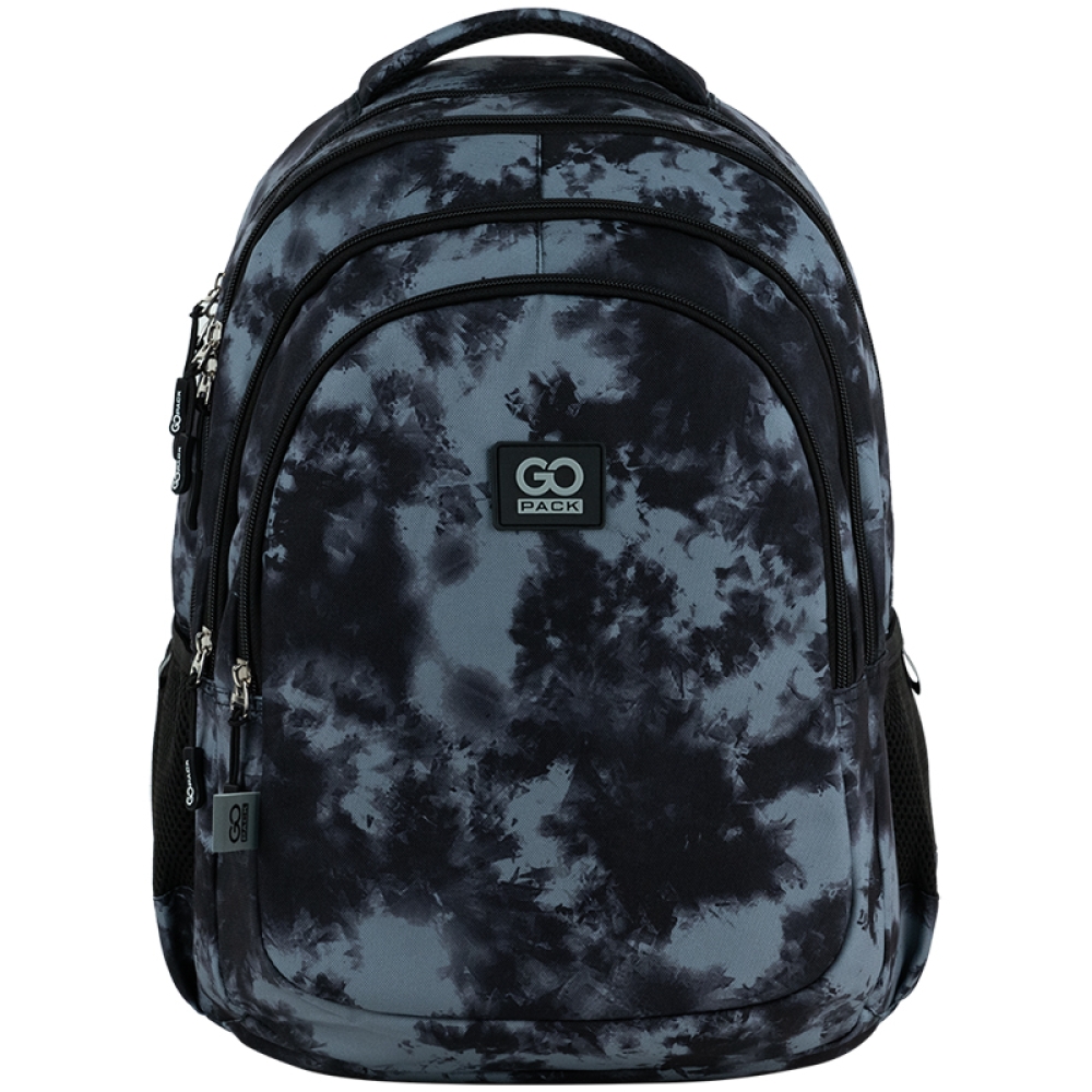 GoPack Teens GO25-162L-4 Black Front View