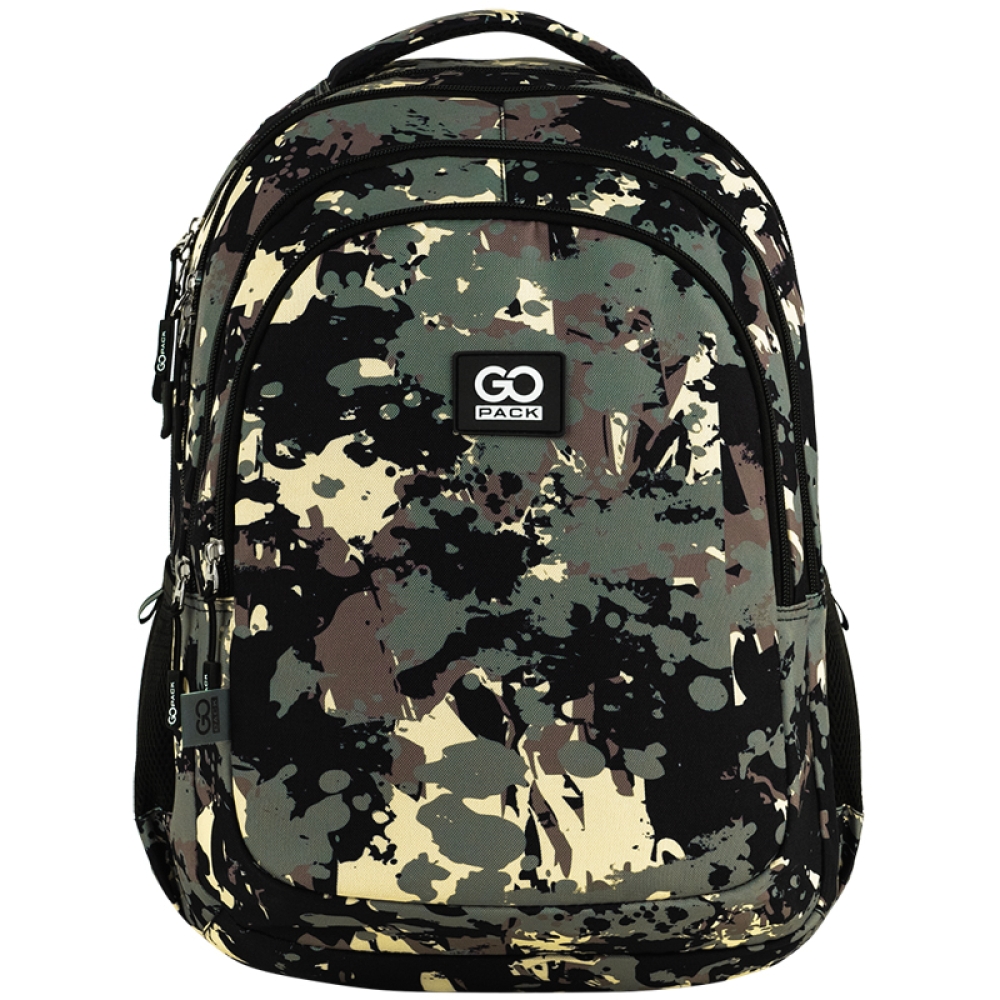 GoPack Teens GO25-162L-6 Camo Front View