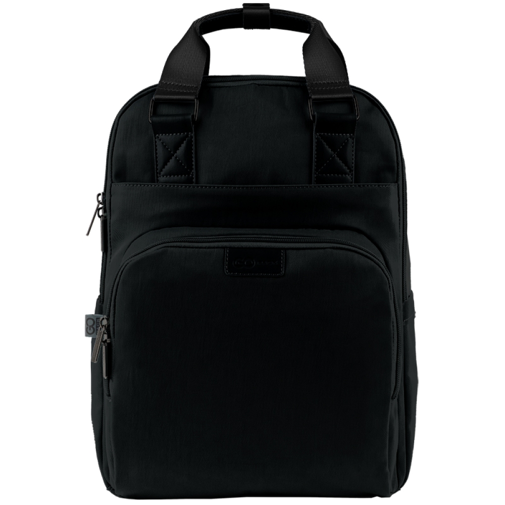 GoPack Education Teens GO25-179M-1 Black Front View