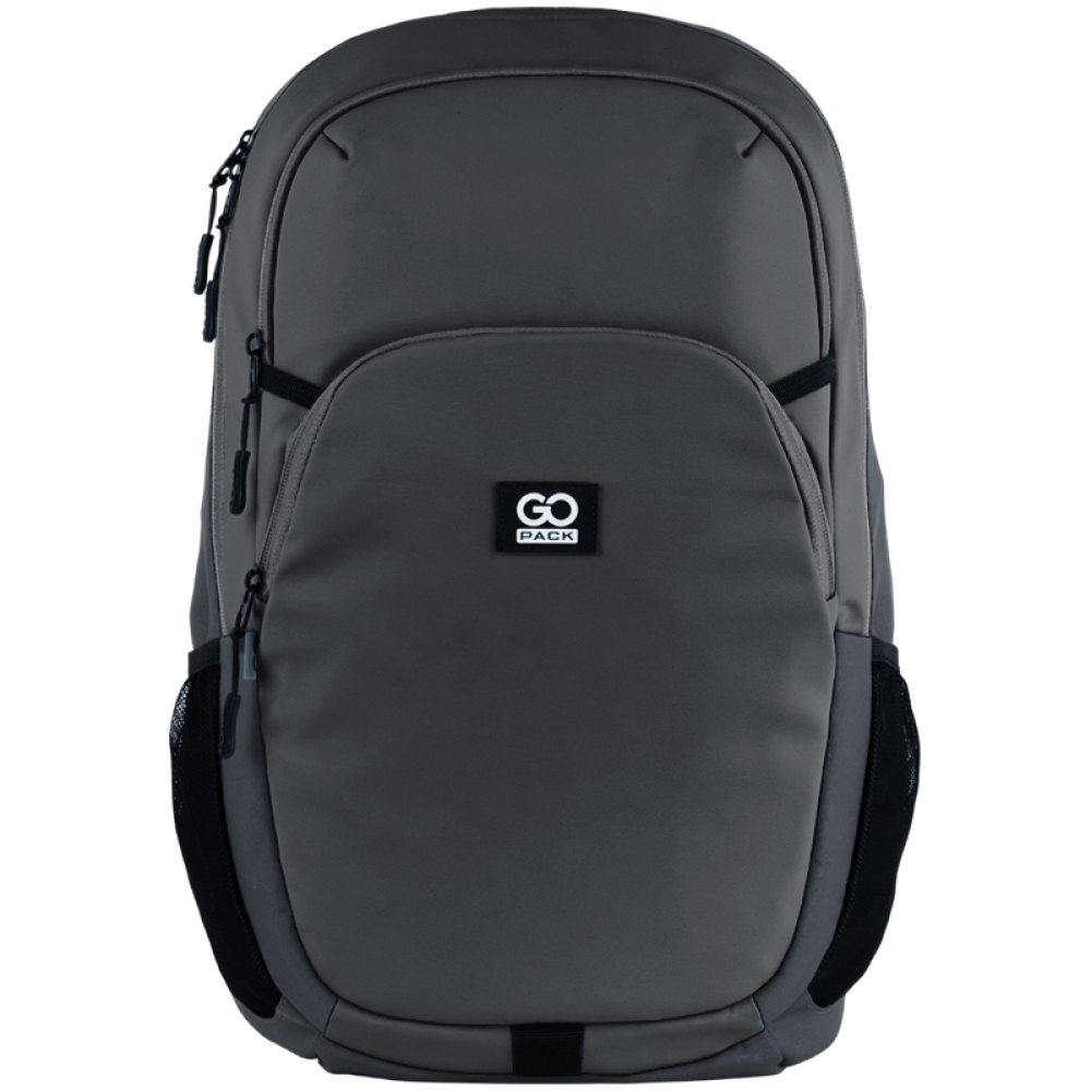 GoPack Education Teens GO25-185L-1 Gray Front View