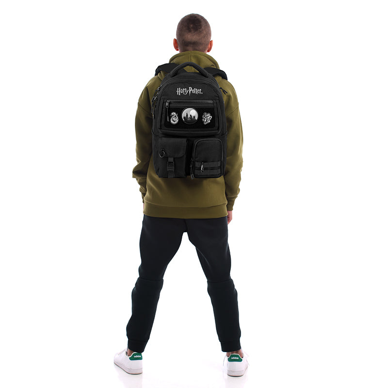 Kite Harry Potter Urban Teen Backpack storage and construction details